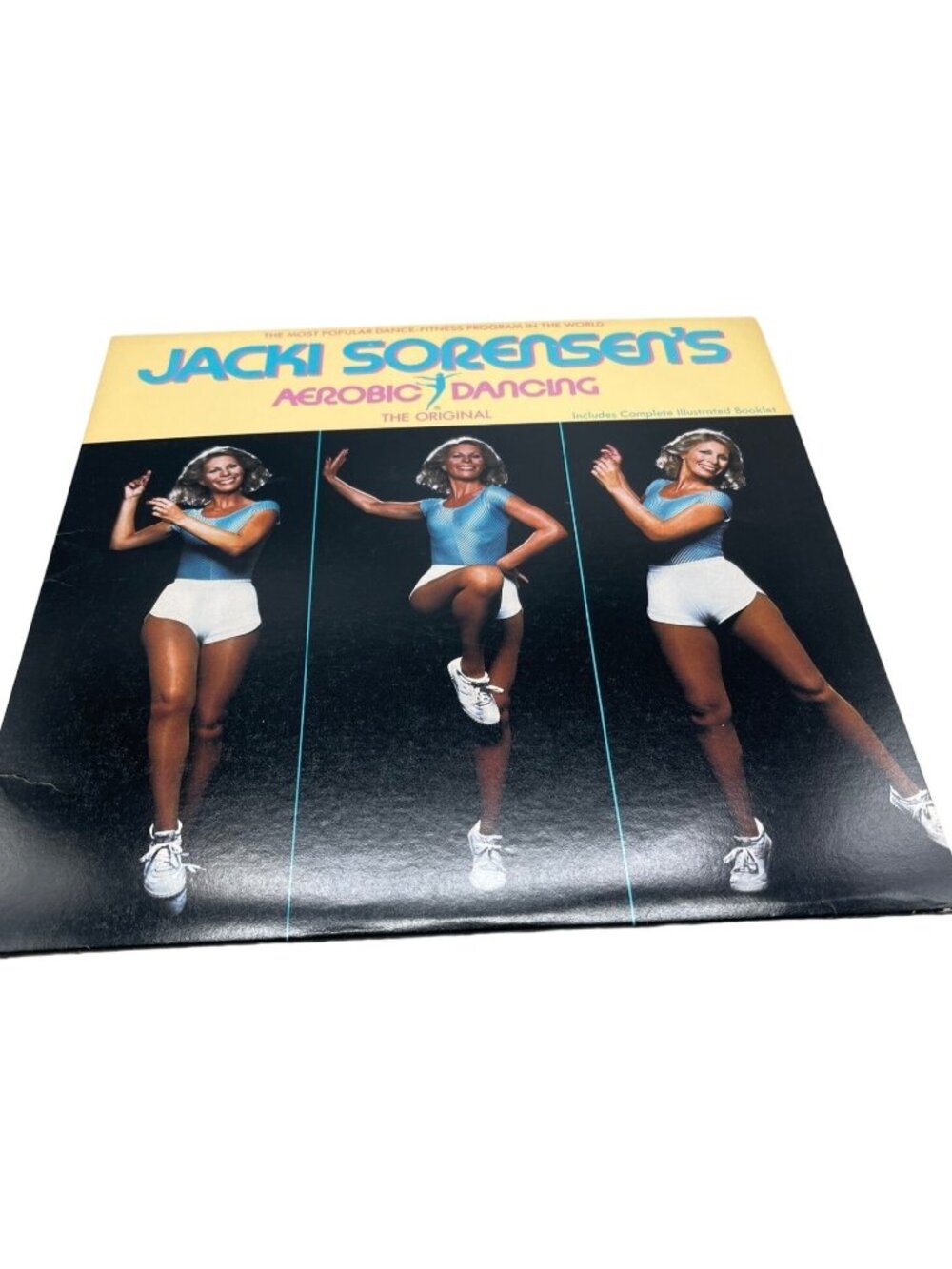 vtg Jacki sorensen's aerobic & dancing the original vinyl record 82 English READ